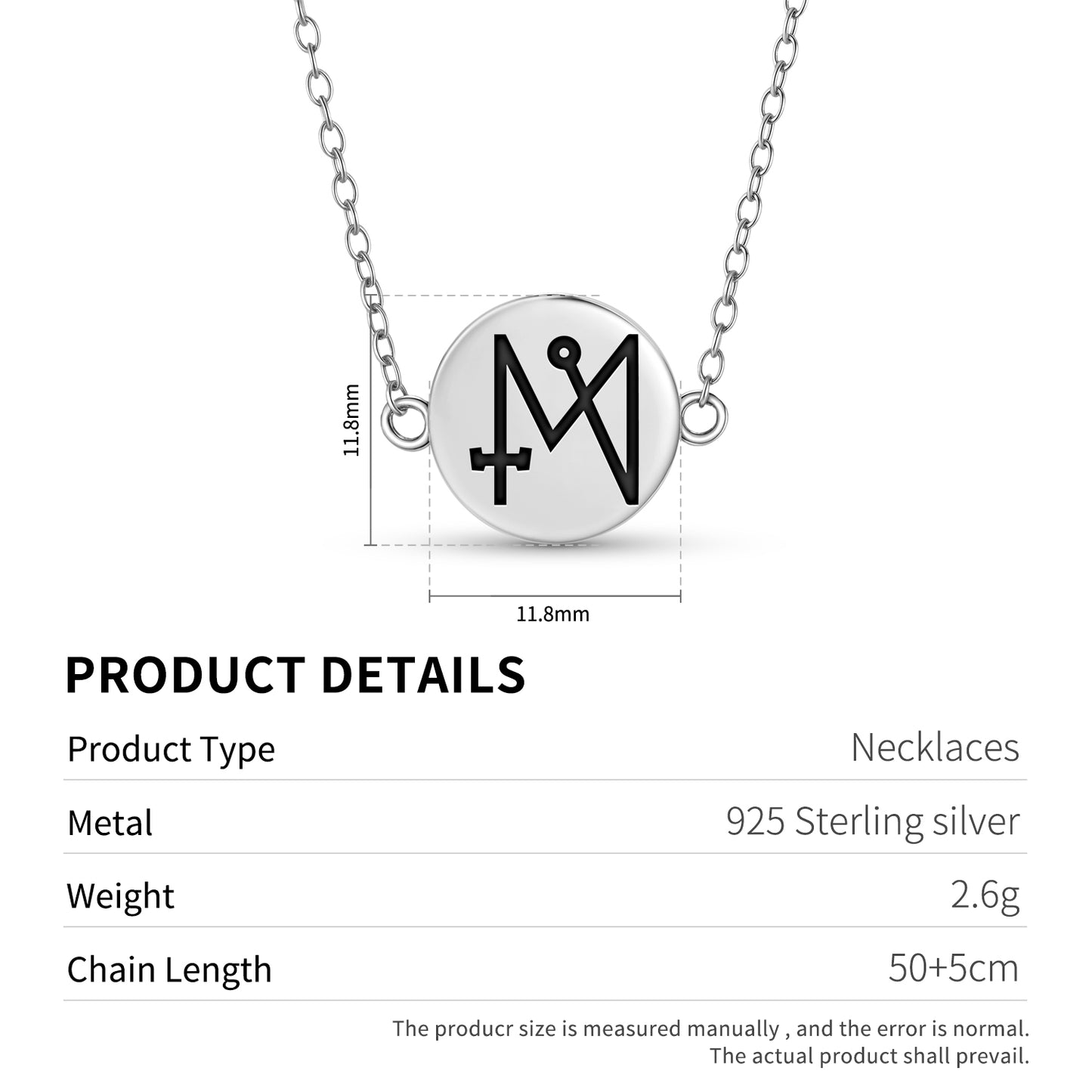 IMAMIAH Angels Symbols Necklace