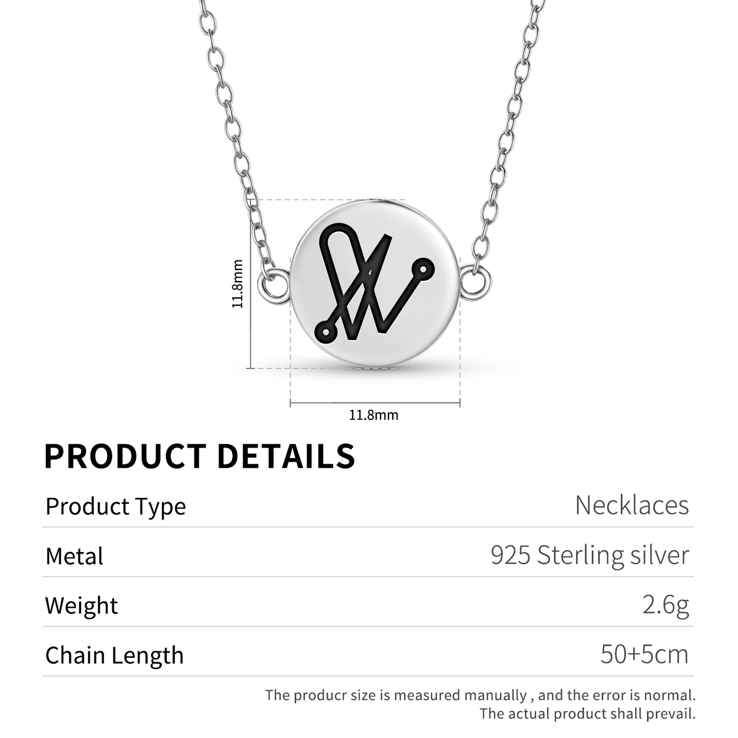 HAHASIAH Angels Symbols Necklace