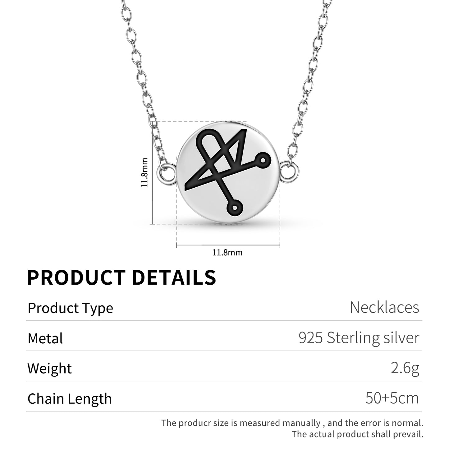 HARIEL Angels Symbols Necklace