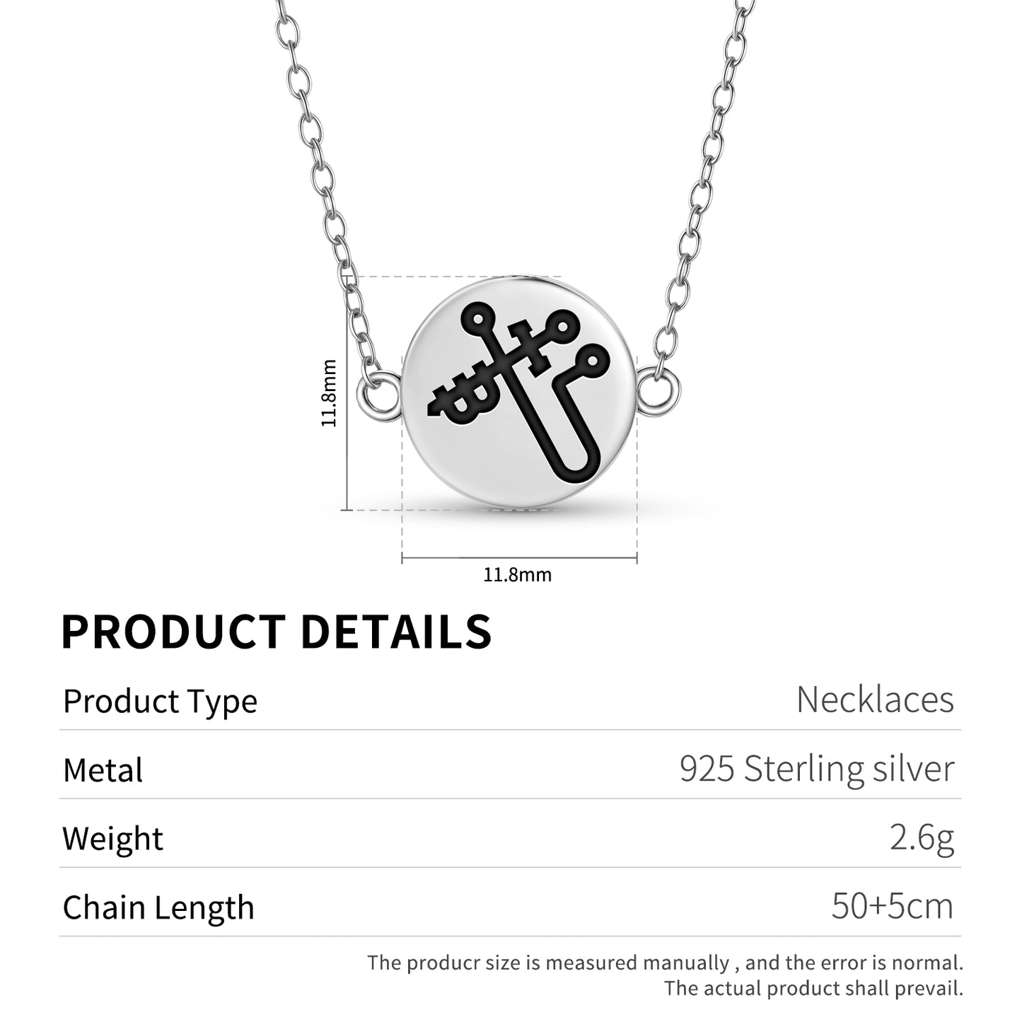 MIKAEL Angels Symbols Necklace