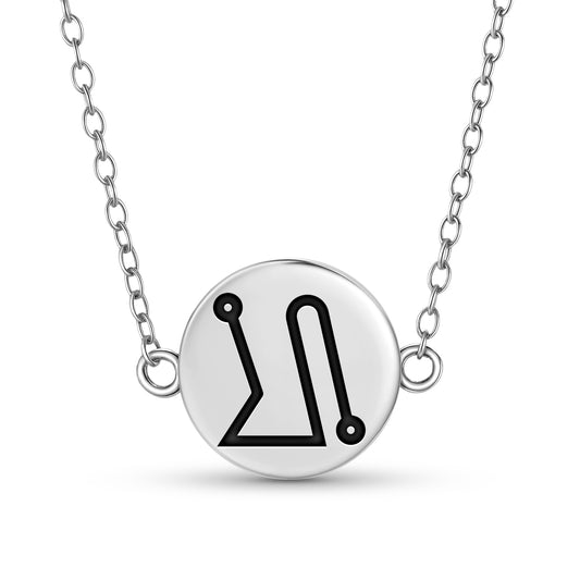 MELAHEL Angels Symbols Necklace