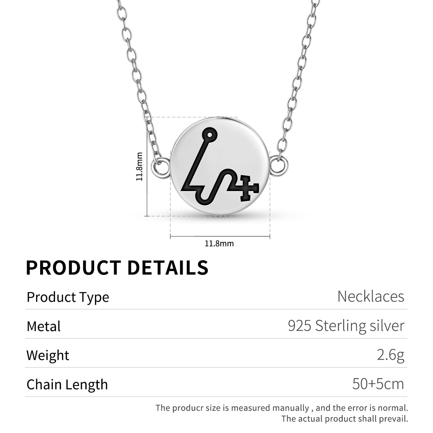 LAUVIAH Angels Symbols Necklace