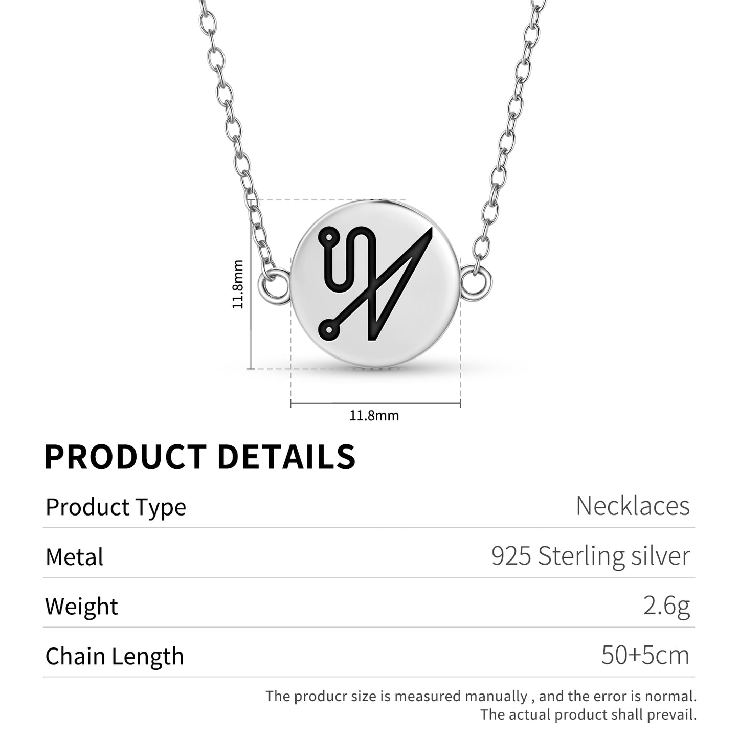 MAHASIAH Angels Symbols Necklace