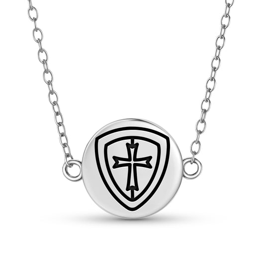 Templar Shield Templar Symbols Necklace