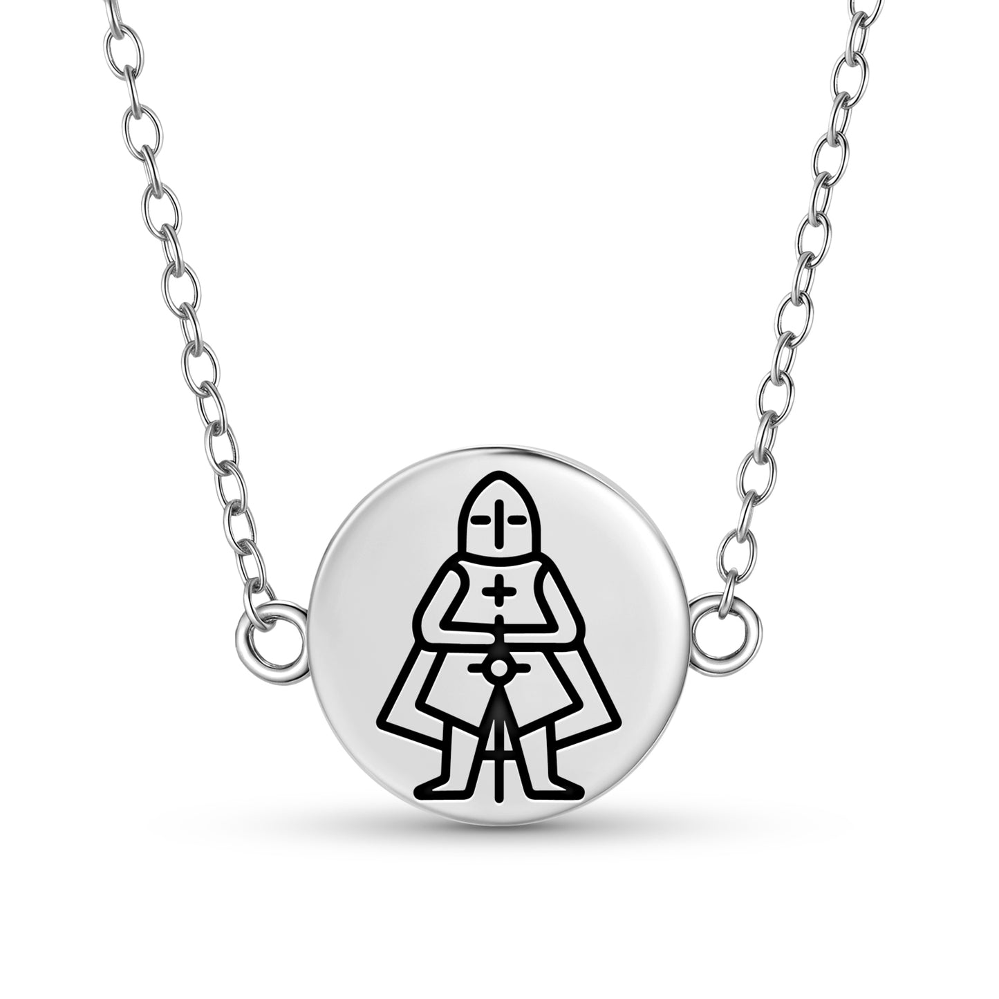 Templar Knight Templar Symbols Necklace