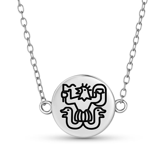 Abraxas Templar Symbols Necklace