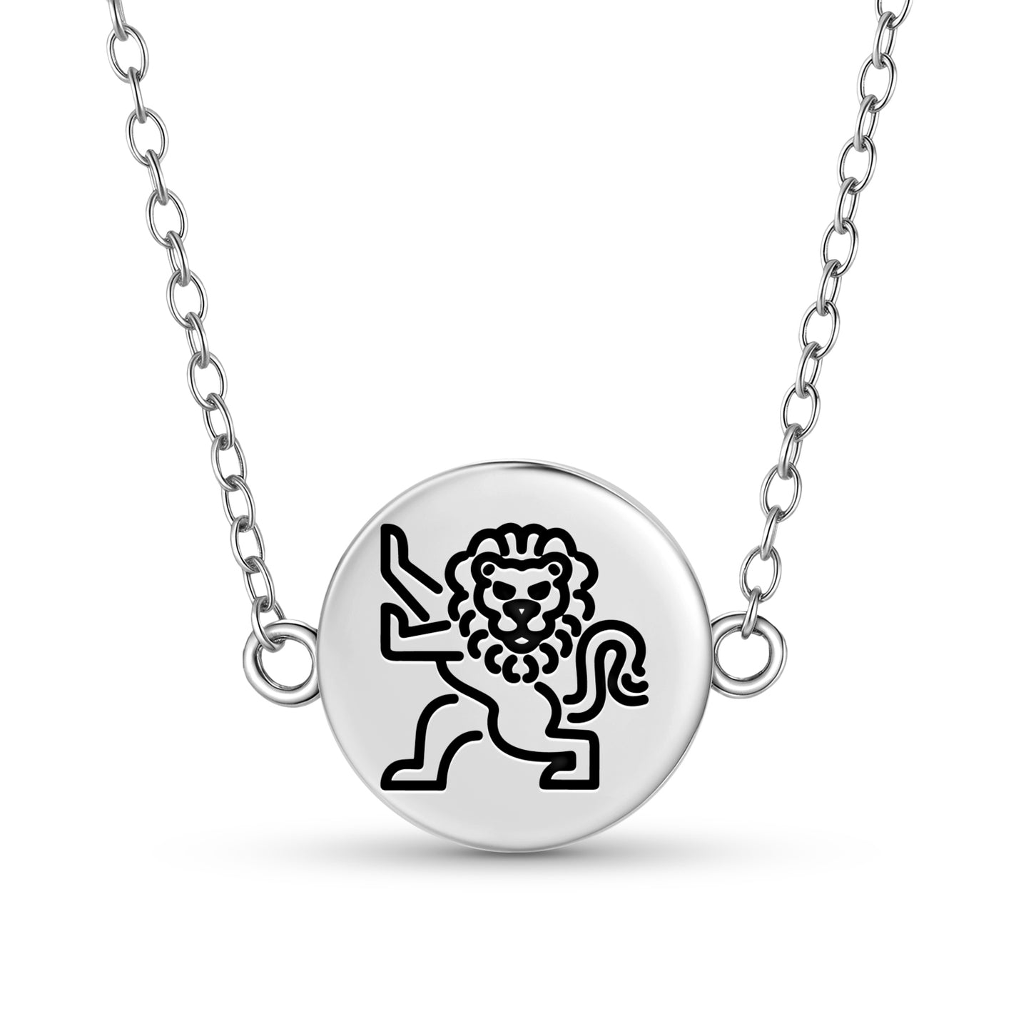 The Lion Templar Symbols Necklace