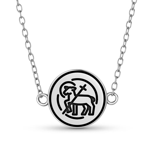 Agnus Dei Templar Symbols Necklace