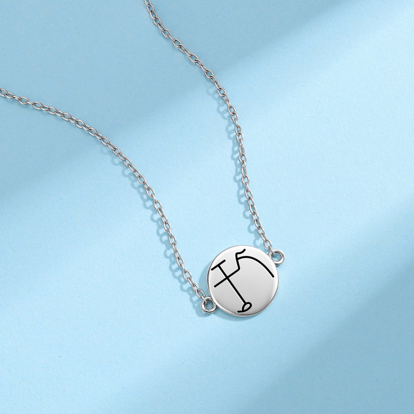 SANYE MELDU Reiki Symbols Necklace