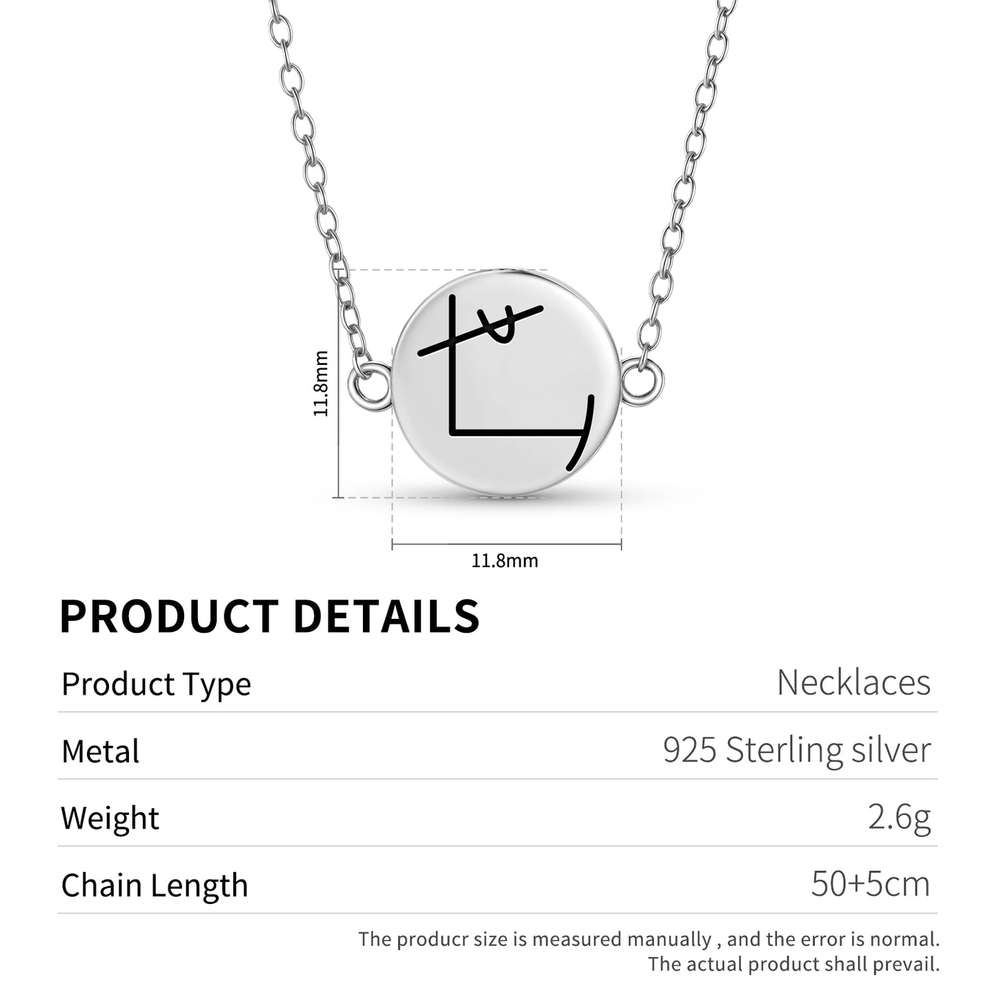 YOSHI TE Reiki Symbols Necklace