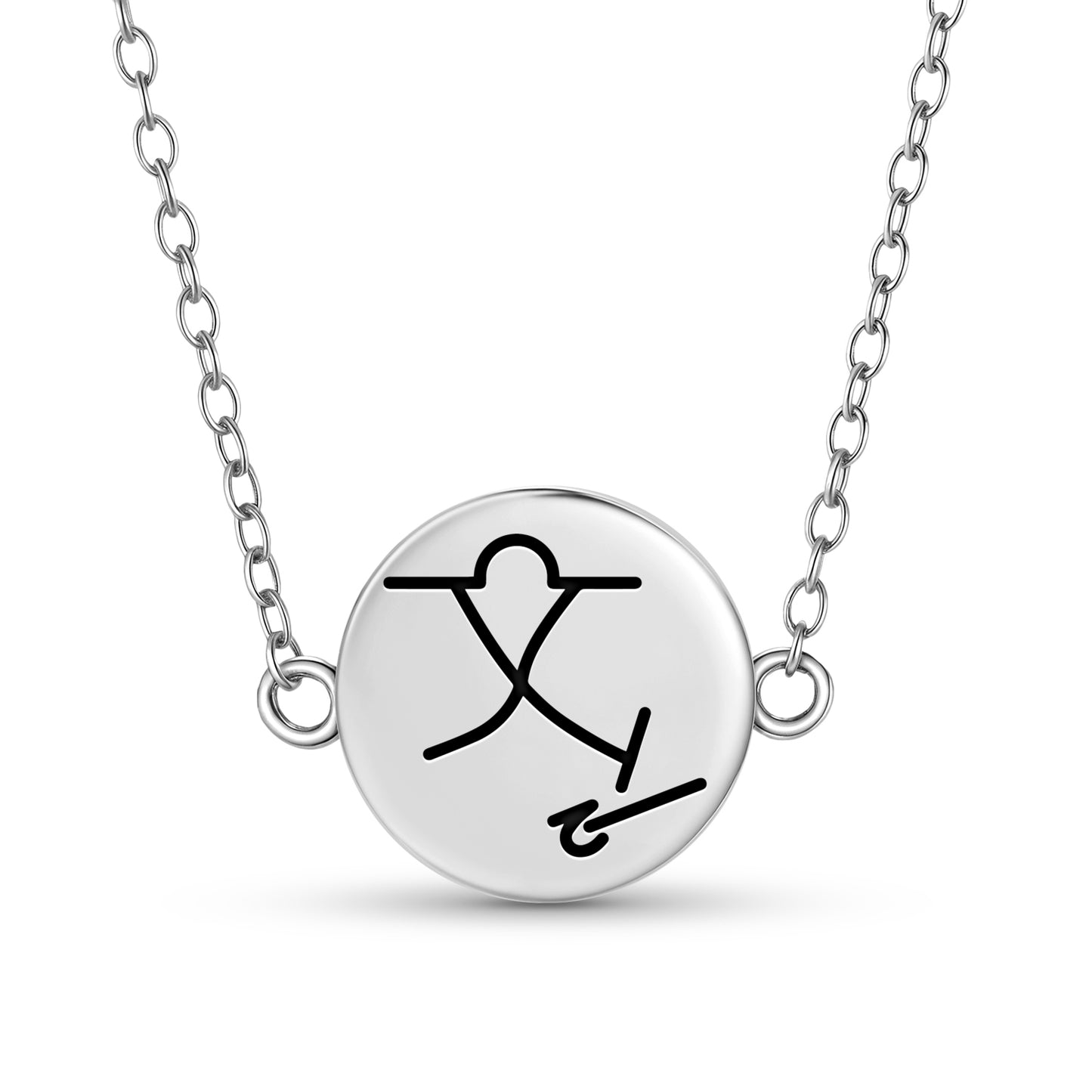 KI YIN CHI Reiki Symbols Necklace