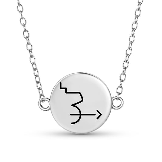 HANG SENG DOR Reiki Symbols Necklace