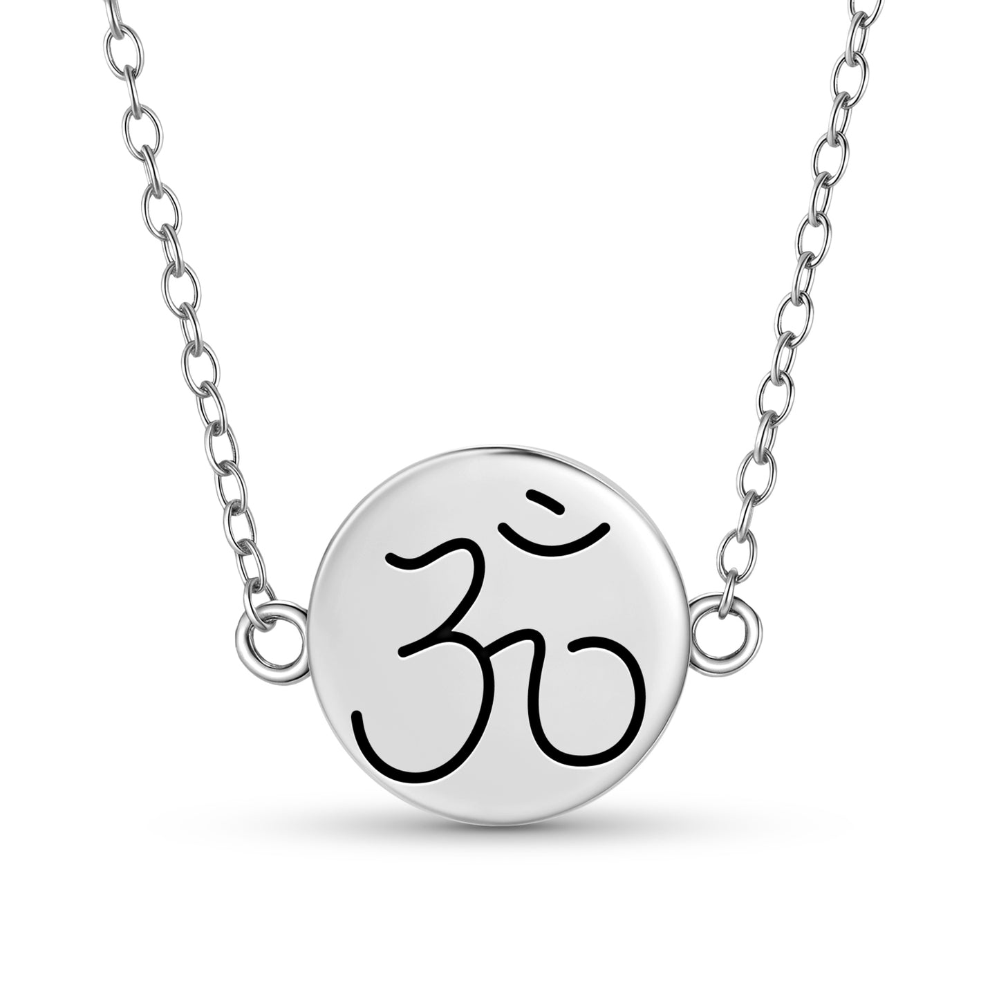 AUM OM OHM Reiki Symbols Necklace