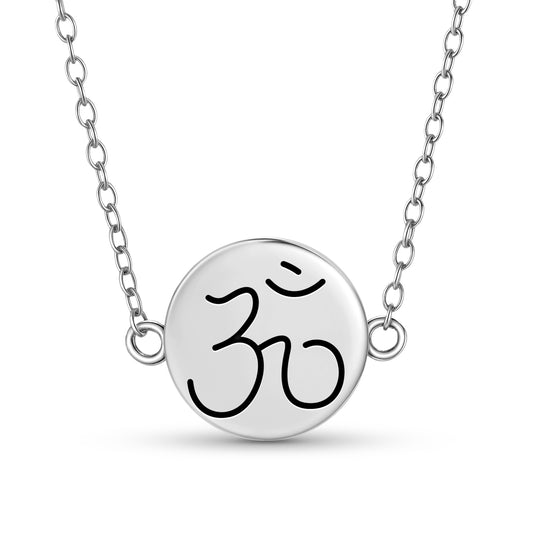 AUM OM OHM Reiki Symbols Necklace