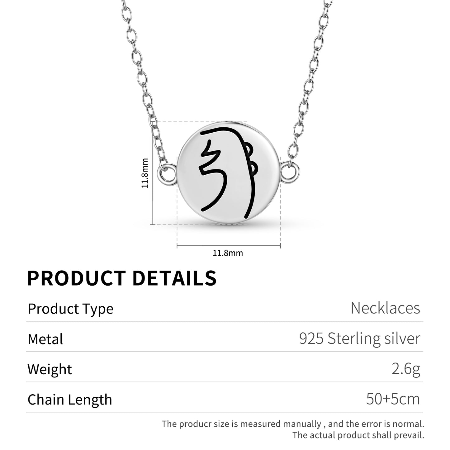 Sei He Ki Reiki Symbols Necklace