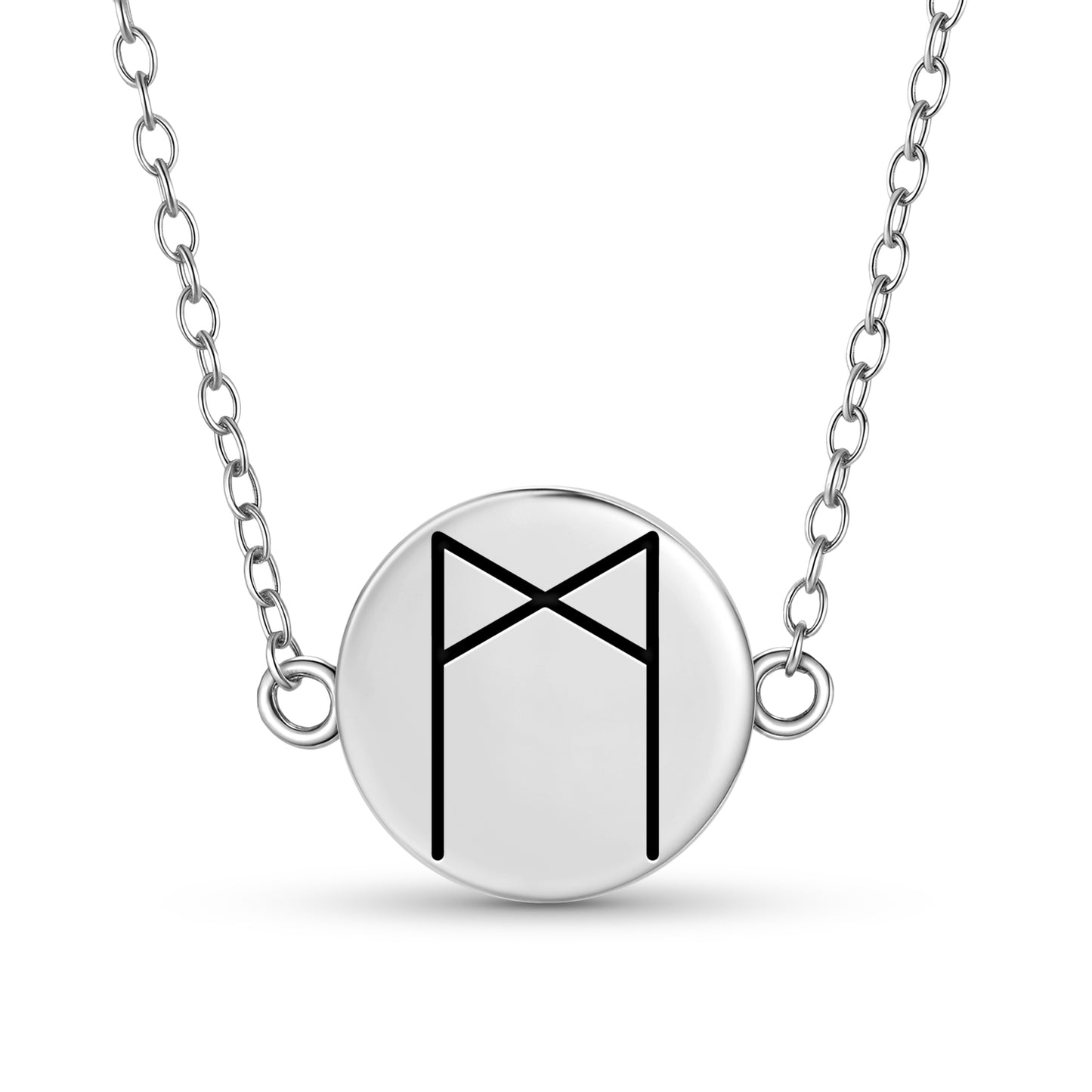 MANNAZ Reiki Symbols Necklace