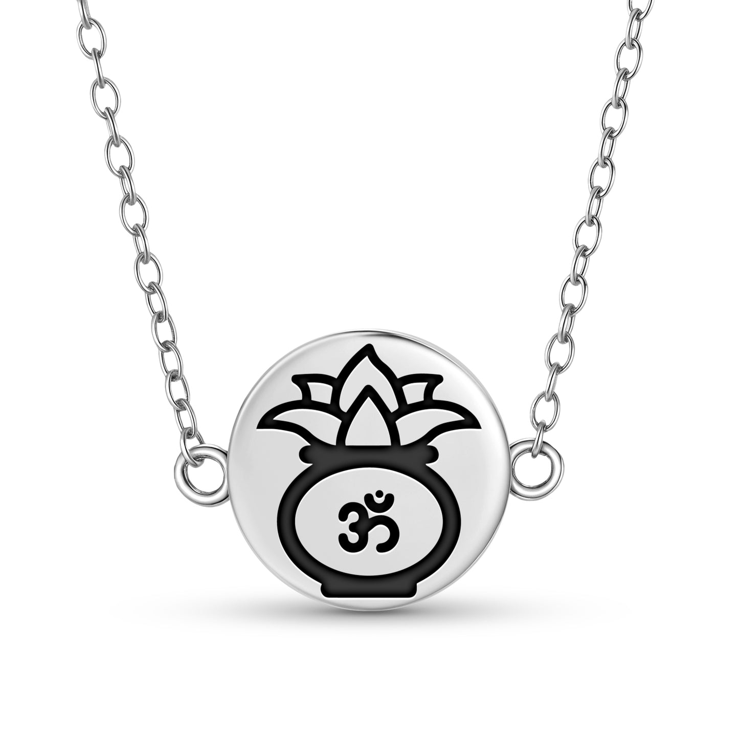 Kalasha Hindu Symbols Necklace