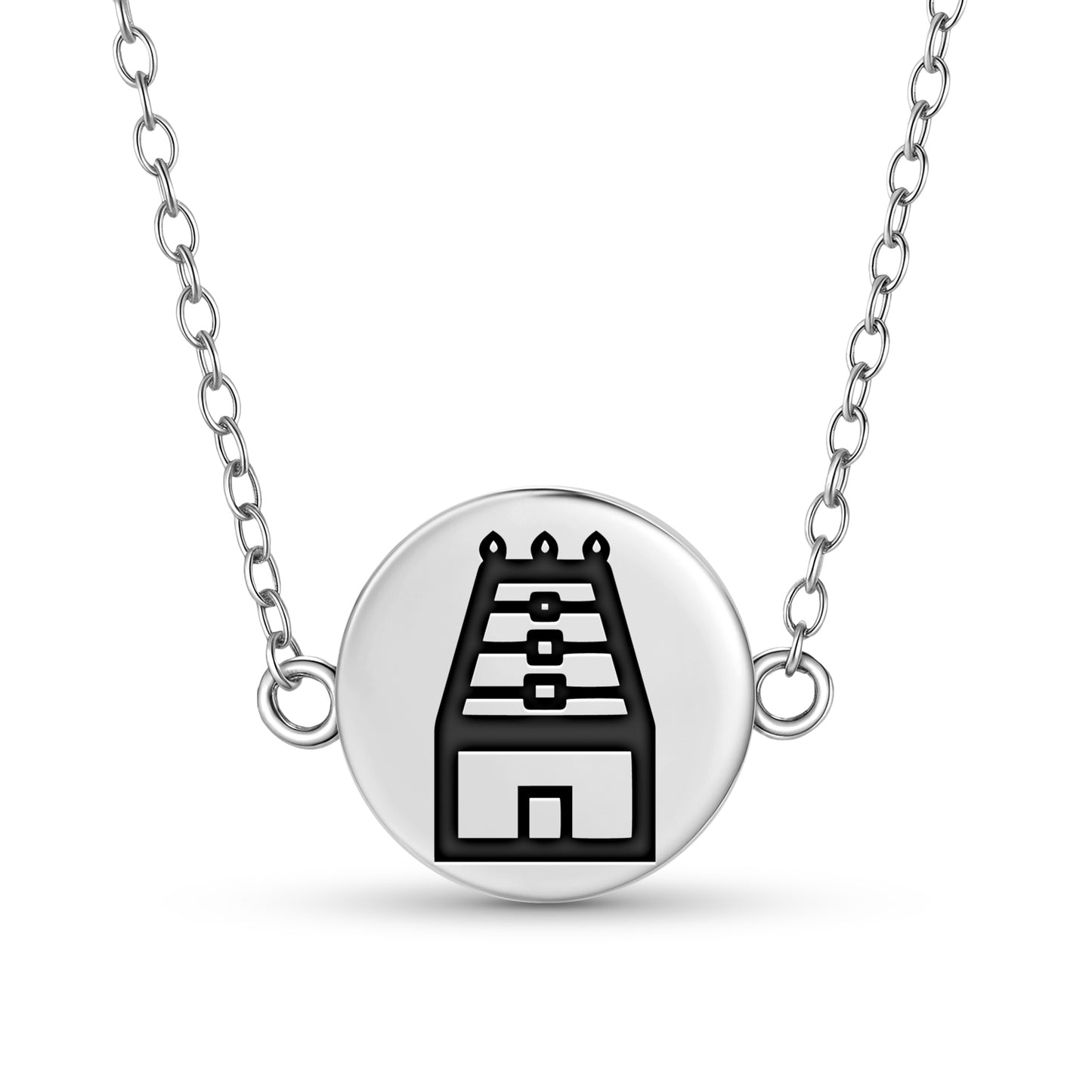 Gopuras Hindu Symbols Necklace