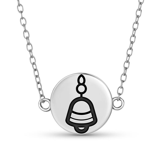 Ghanta Hindu Symbols Necklace