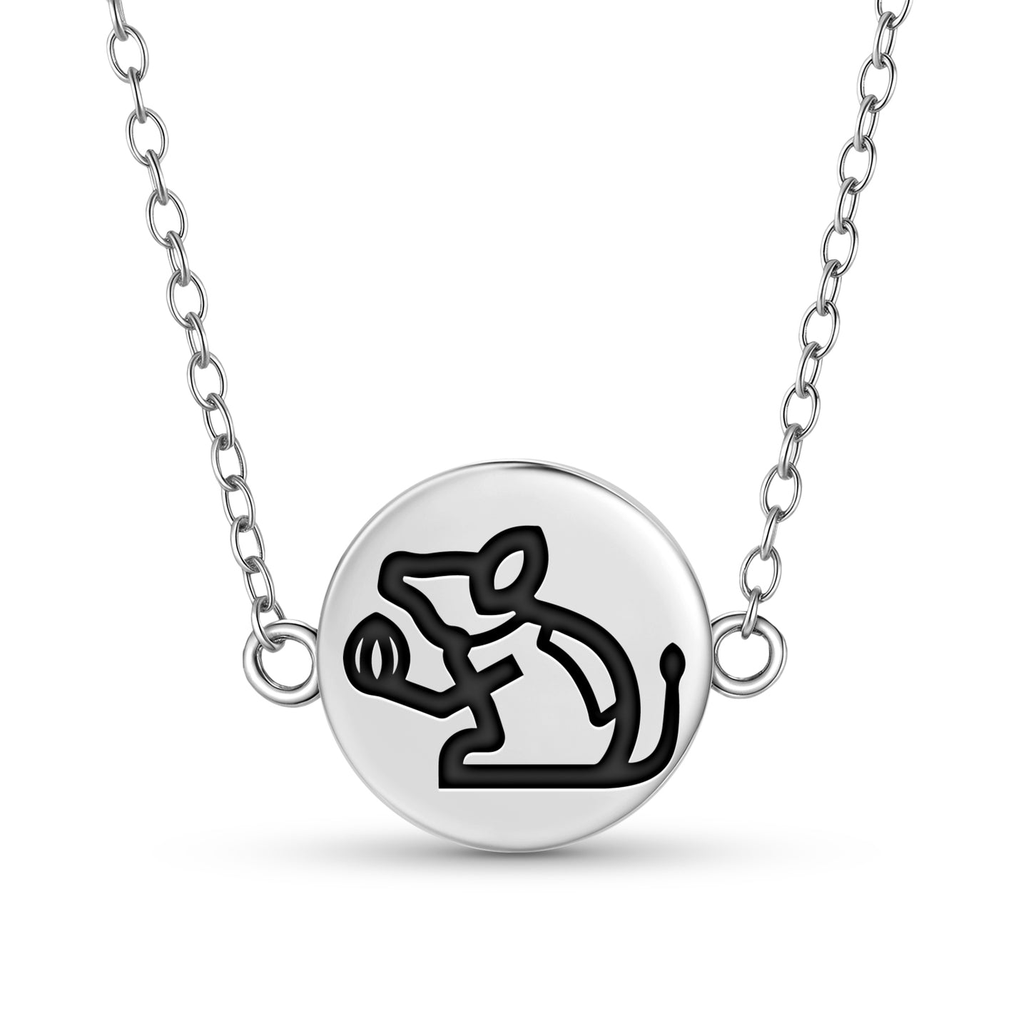 Mushak Mouse Hindu Symbols Necklace