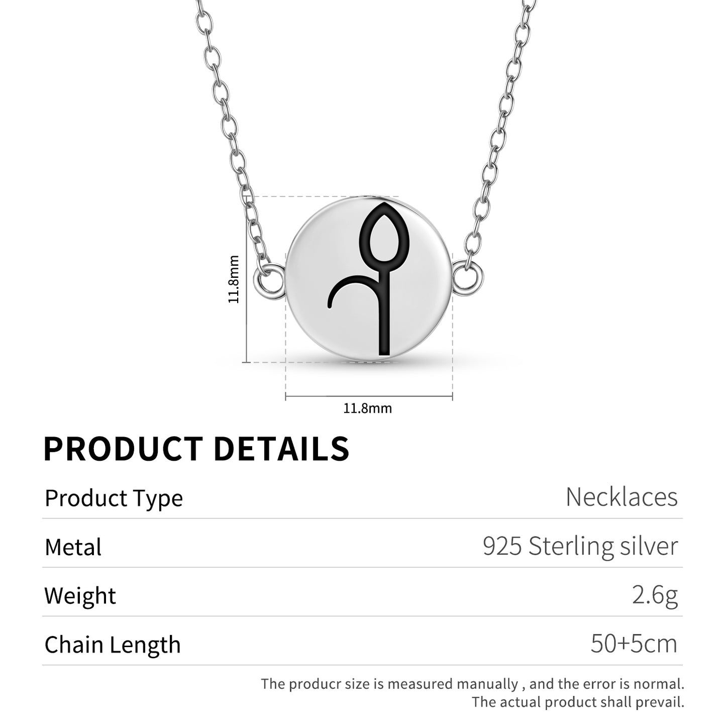 Ankusha Ganesha Goad Hindu Symbols Necklace