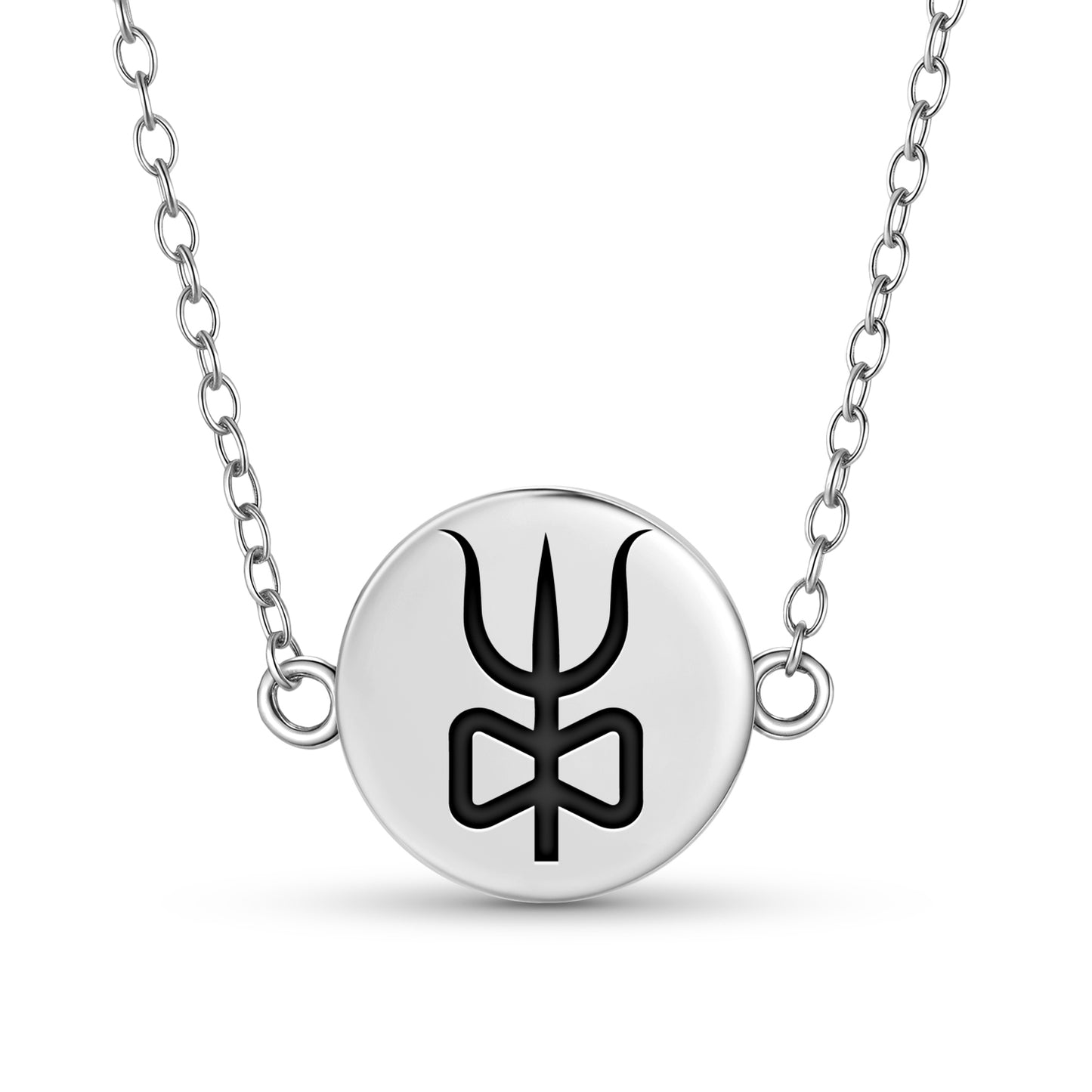 Shiva trident Hindu Symbols Necklace