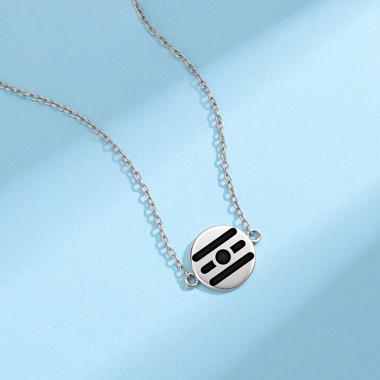 Tripundra Three Stripe Hindu Symbols Necklace