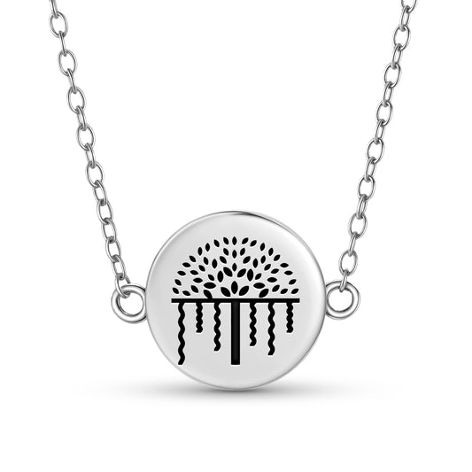 Vata Banyan Tree Hindu Symbols Necklace