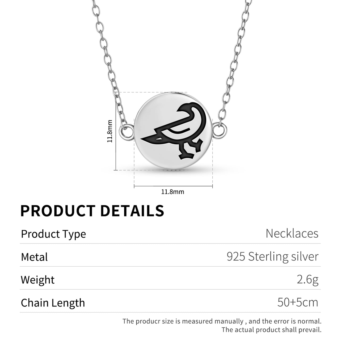 RAVEN Animal Symbols Necklace