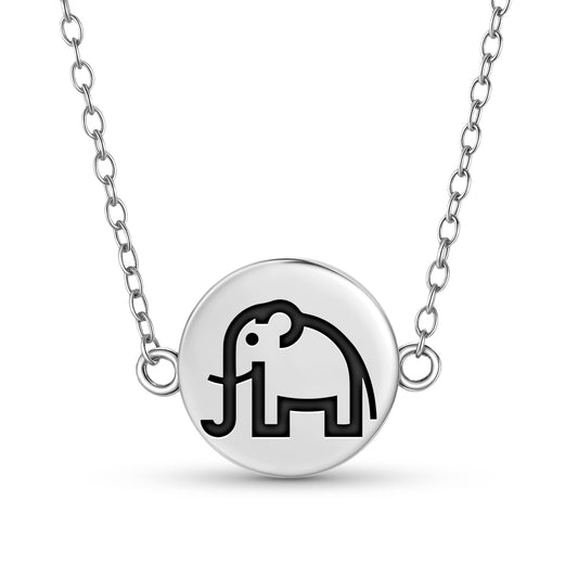 ELEPHANT Animal Symbols Necklace
