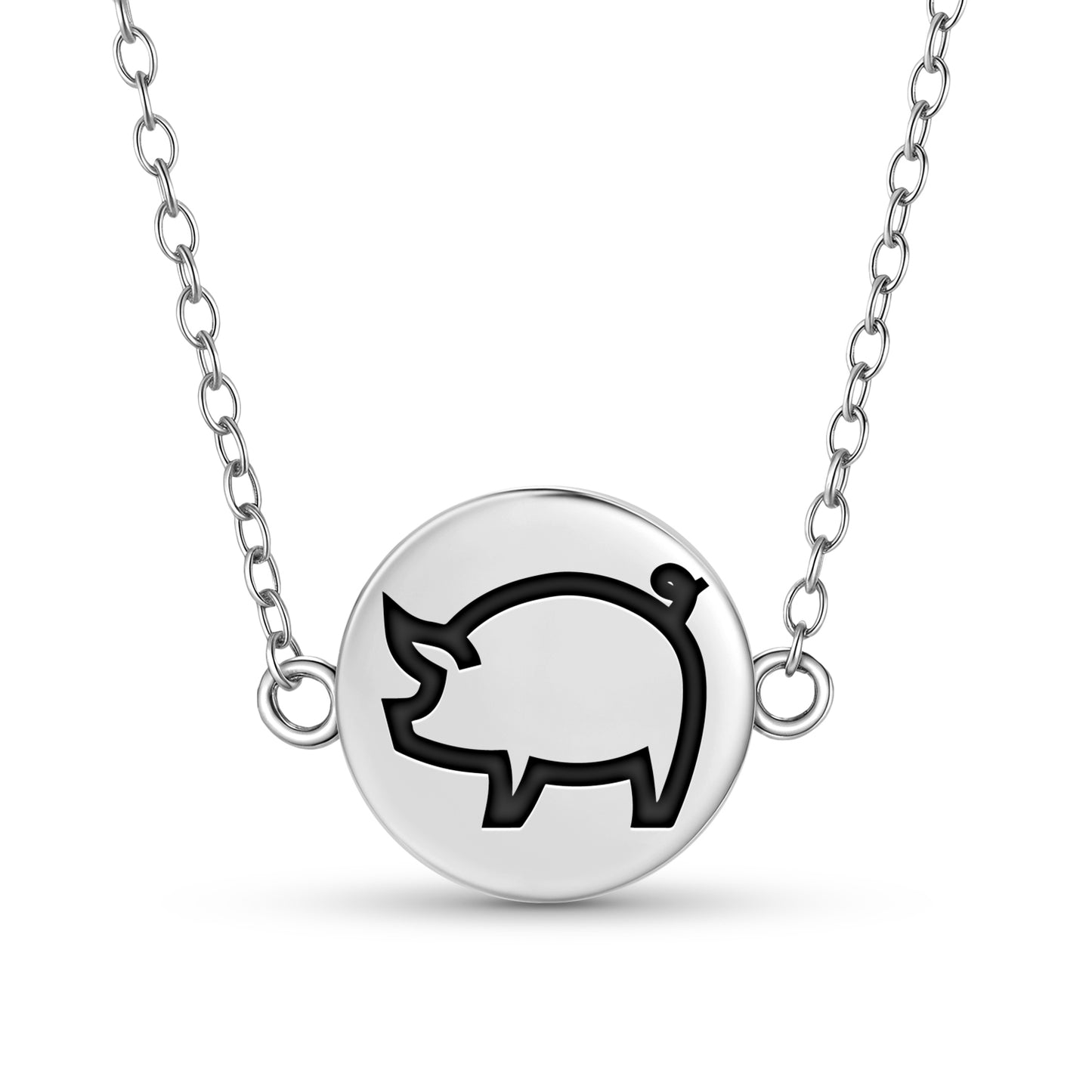 PIG Animal Symbols Necklace