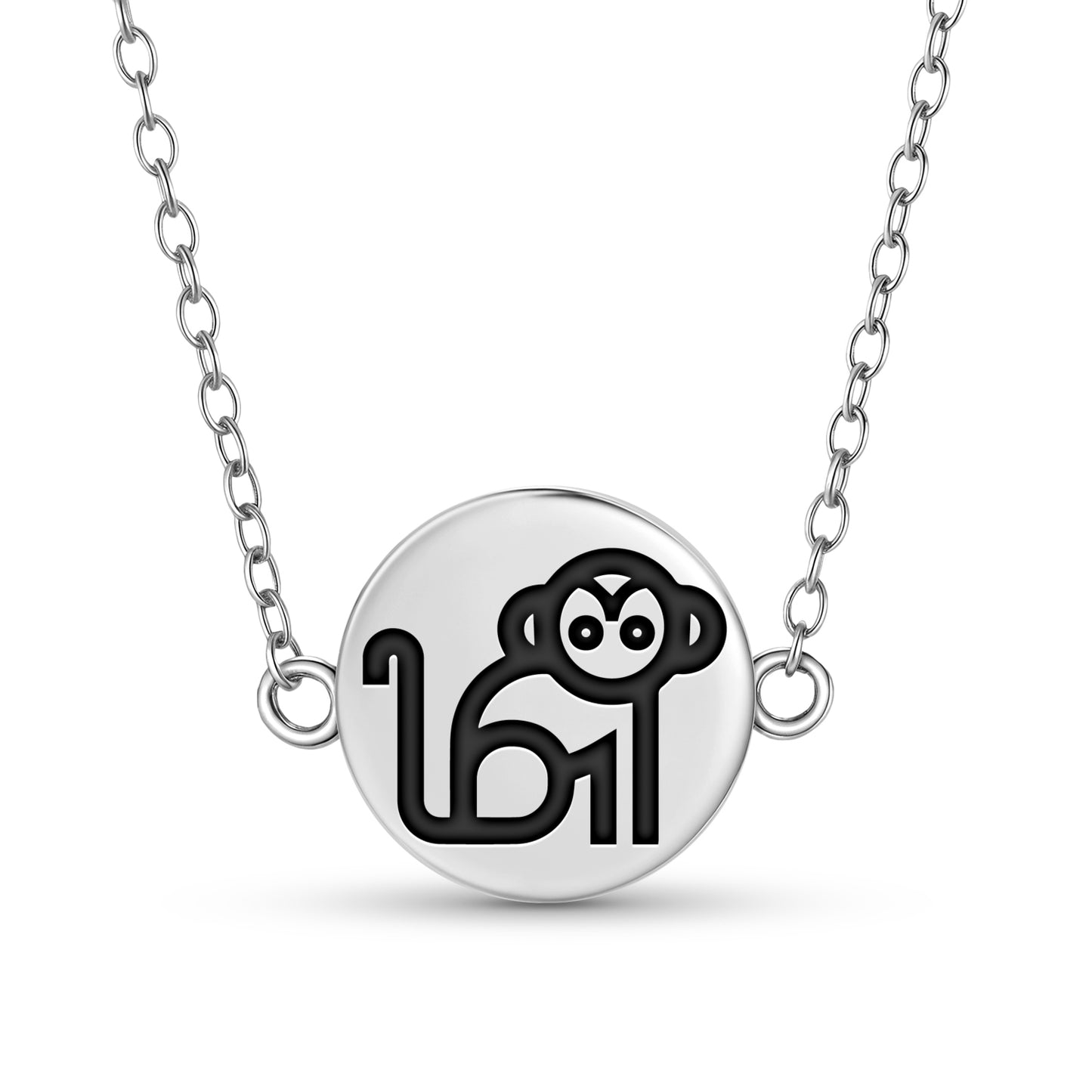 MONKEY Animal Symbols Necklace