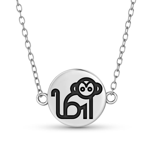 MONKEY Animal Symbols Necklace