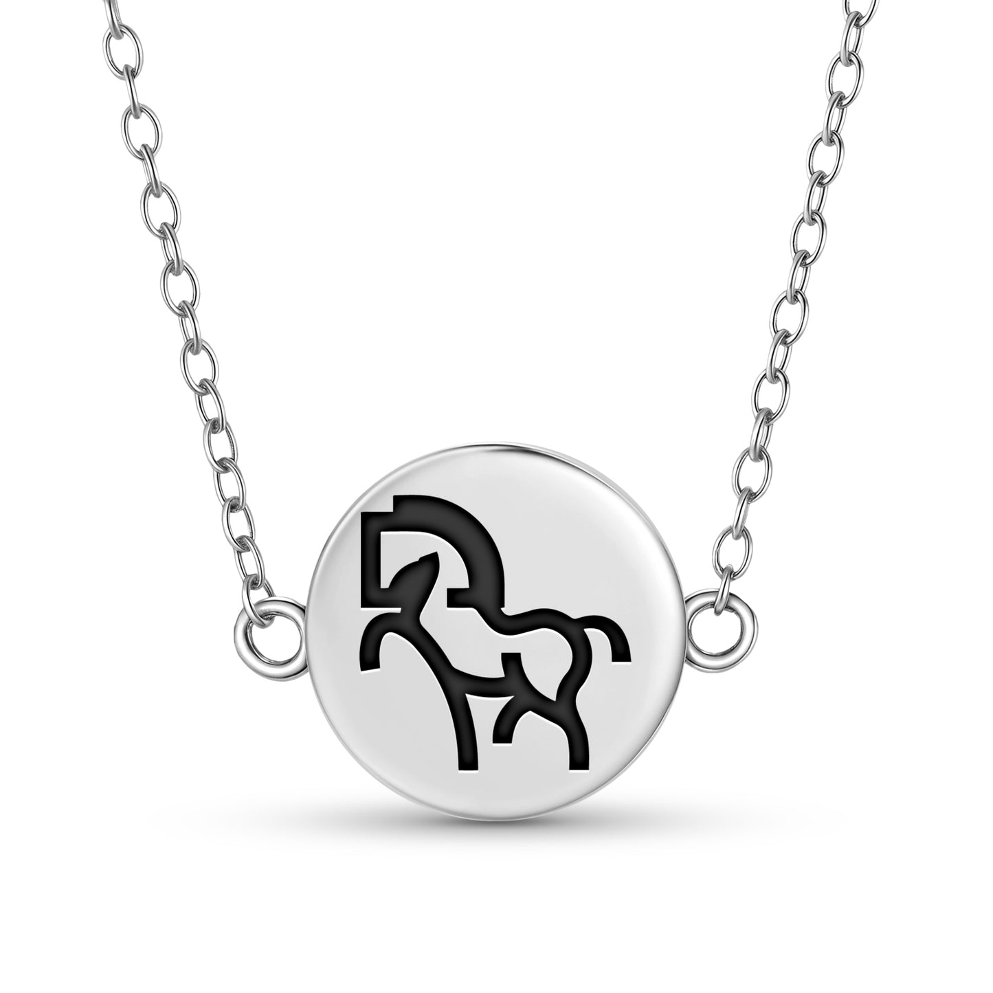 HORSE Animal Symbols Necklace