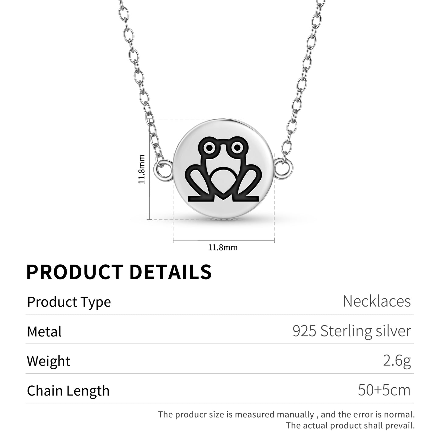 FROG Animal Symbols Necklace