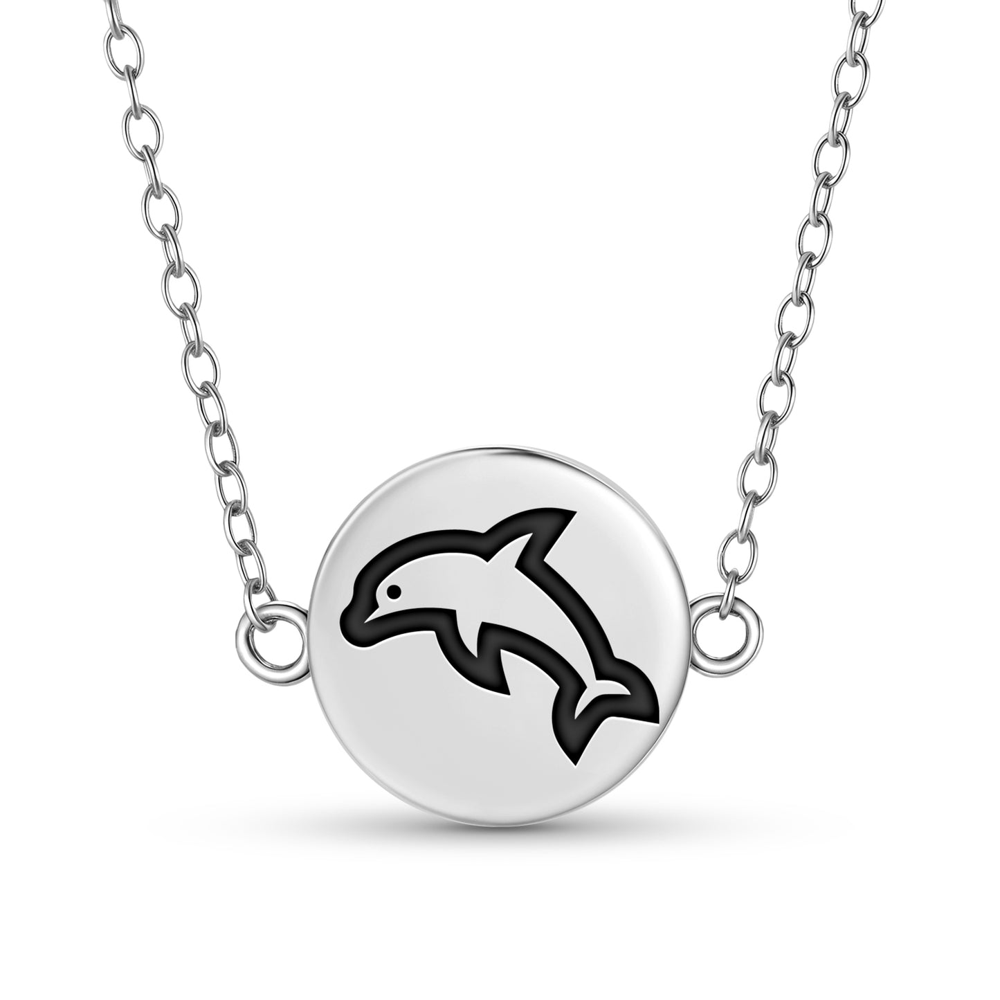 DOLPHIN Animal Symbols Necklace
