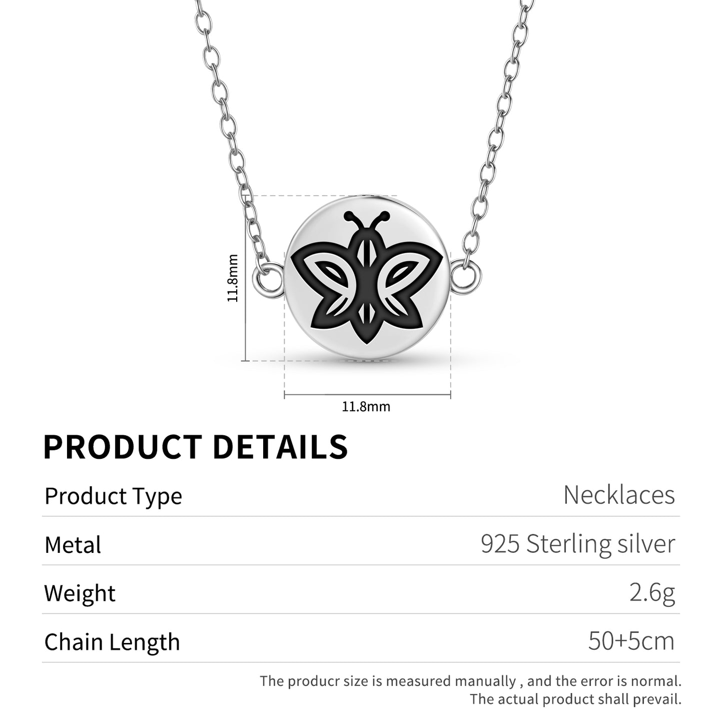 BUTTERFLY Animal Symbols Necklace