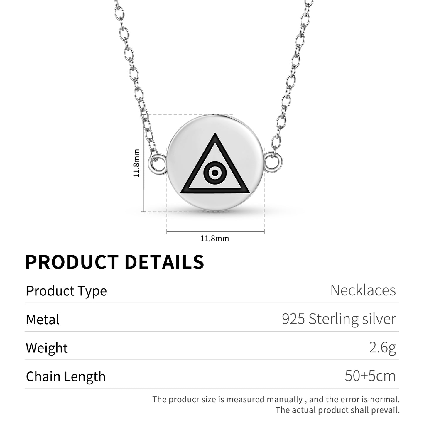 Heaven Mu Lemurian Symbols Necklace