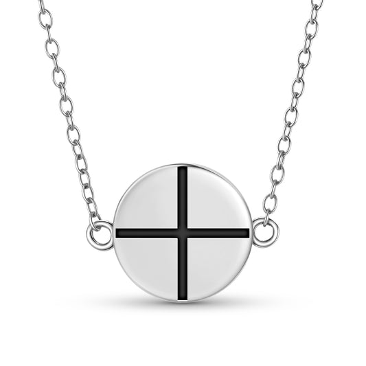 The Plain Cross – Almighty Mu Lemurian Symbols Necklace