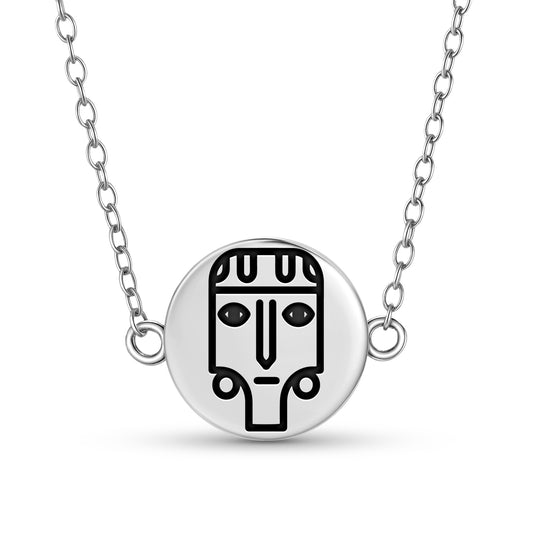 Ao Easter Island Rapa Nui Symbols Necklace