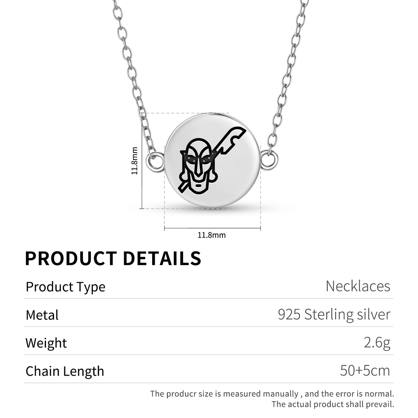 Uoke Easter Island Rapa Nui Symbols Necklace