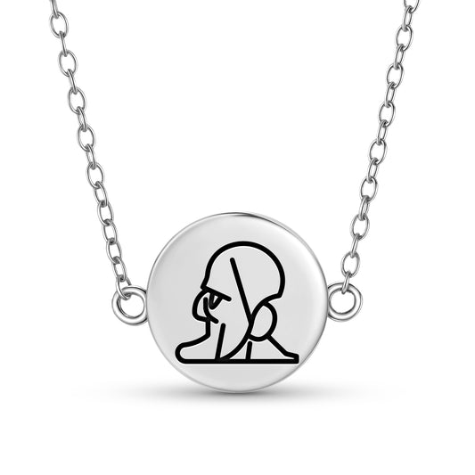Moai kavakava Easter Island Rapa Nui Symbols Necklace