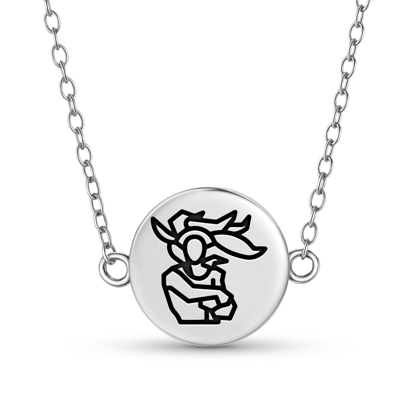 Rapa nui man Easter Island Rapa Nui Symbols Necklace