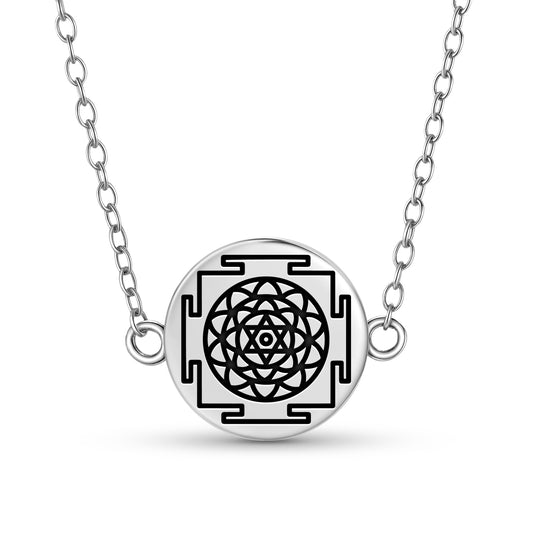 Surya Yantra Yantra Symbols Necklace