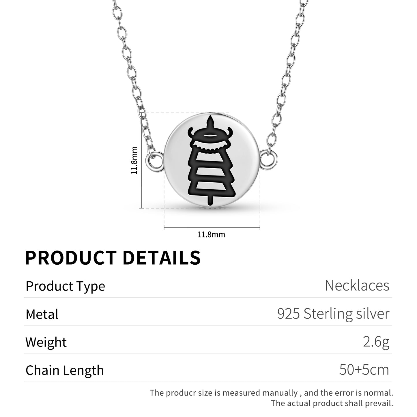 Dhvaja – Victory Banner Ashtamangala Symbols Necklace