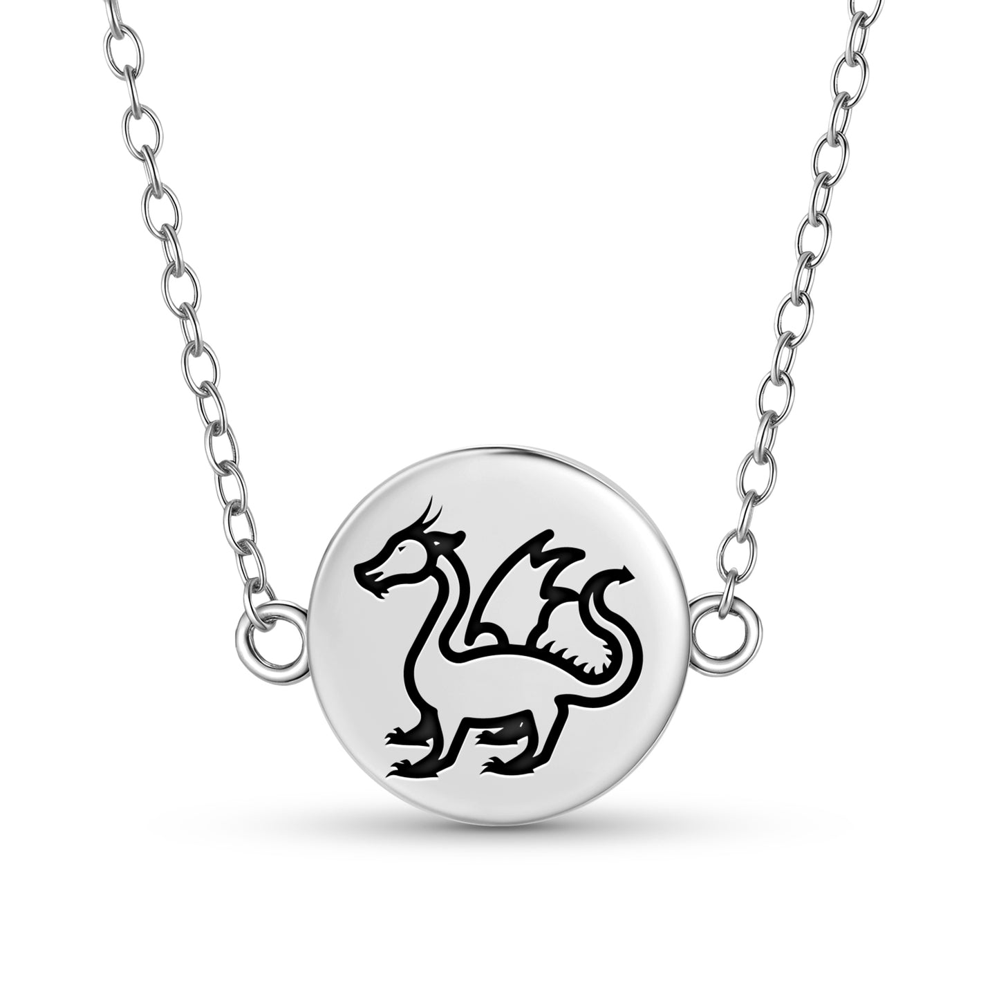 Yinglong Dragon Chinese Symbols Necklace