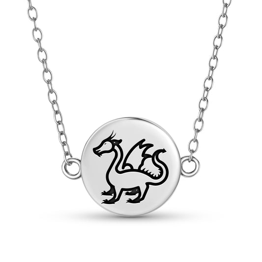 Yinglong Dragon Chinese Symbols Necklace