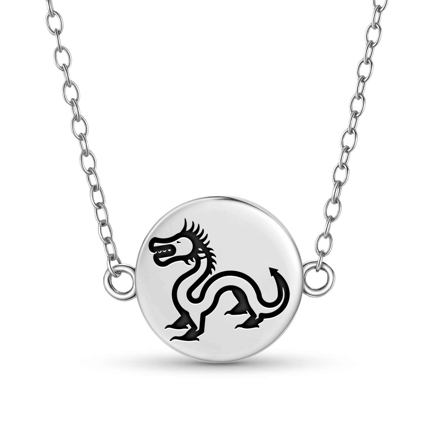 Tianlong Dragon Chinese Symbols Necklace