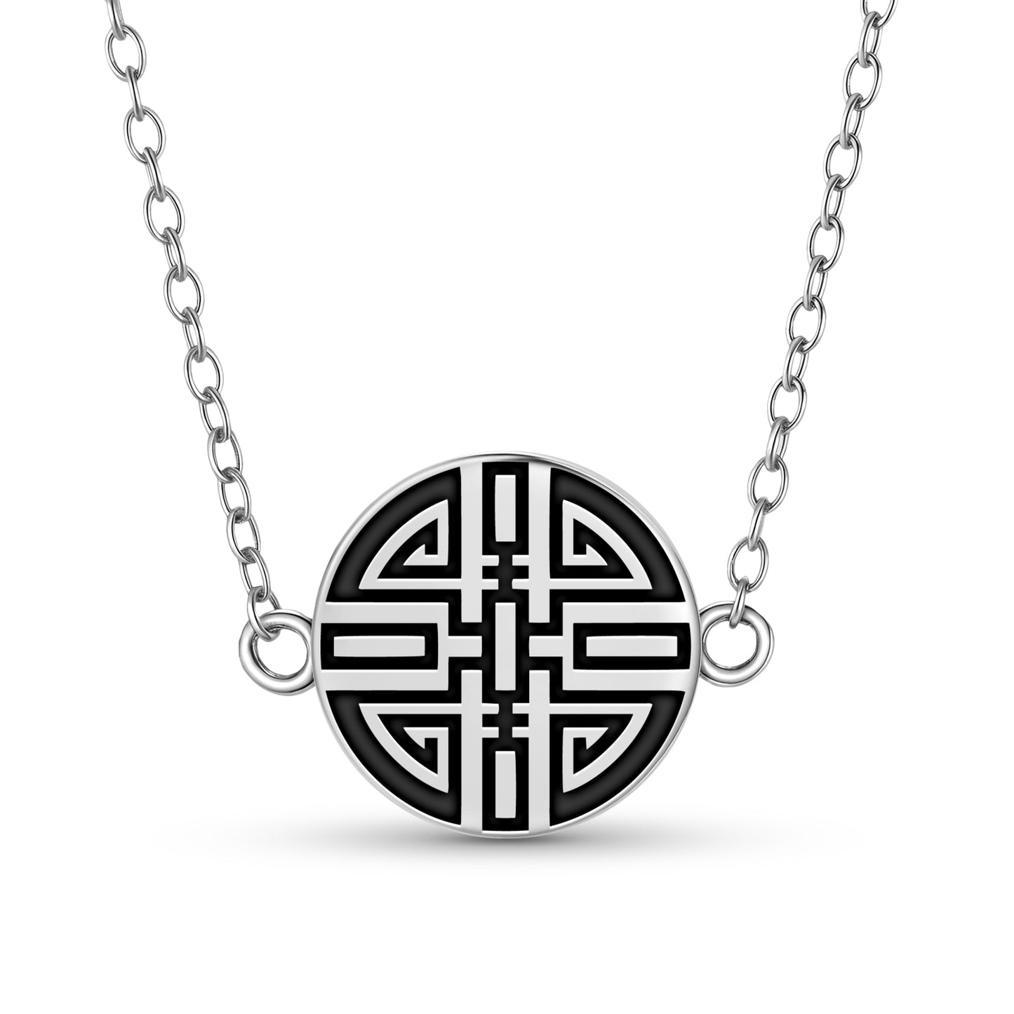 Cai – Wealth Chinese Symbols Necklace