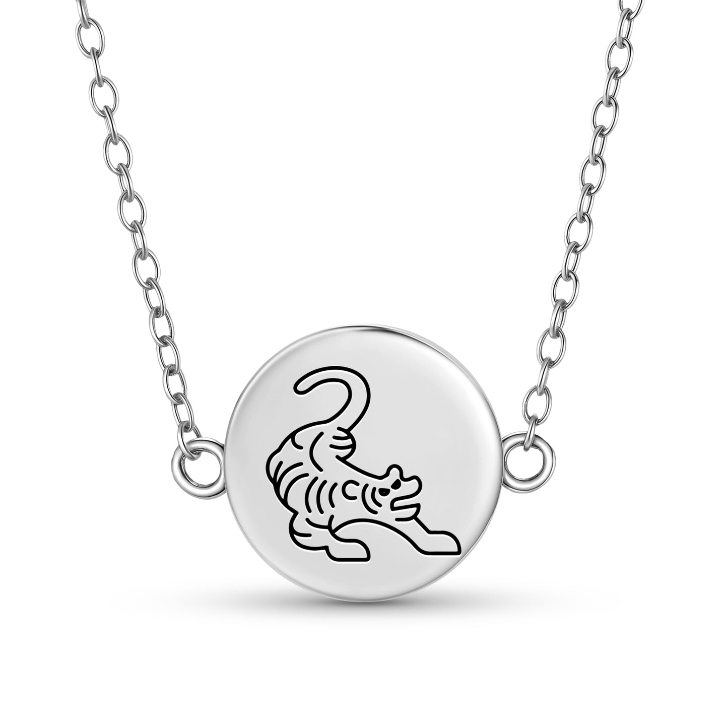 The Tiger Feng shui Symbols Necklace